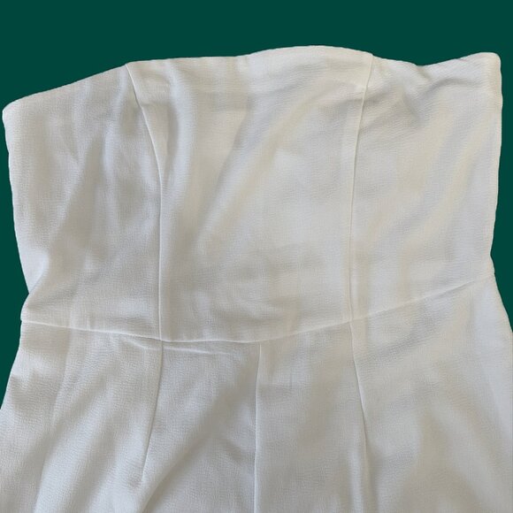 NWT | White Jumpsuit (with optional straps) - Picture 3 of 3